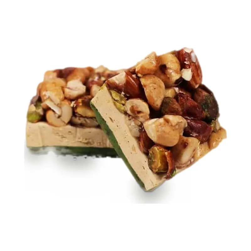 A bar of nuts and dried fruit